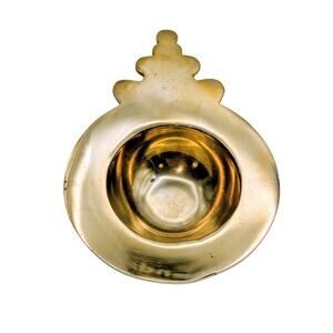 Vintage Valmazan Spain Solid Brass Trinket Bowl Cup